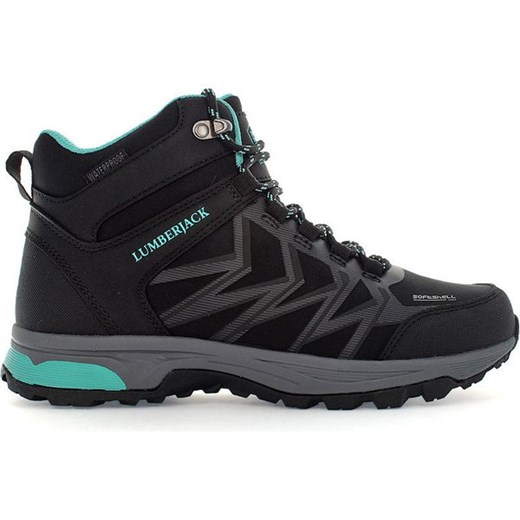 Buty trekkingowe damskie Lumberjack sznurowane jesienne sportowe 