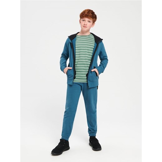 Sinsay - Spodnie dresowe jogger - mid blue ze sklepu Sinsay w kategorii Spodnie chłopięce - zdjęcie 165356139