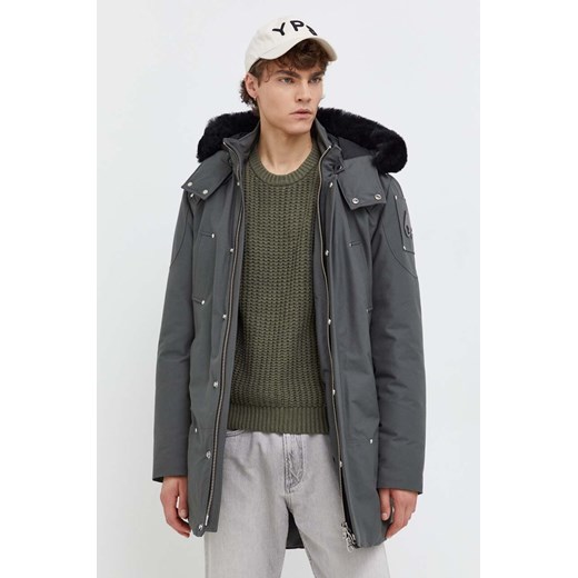 MOOSE KNUCKLES kurtka puchowa męska kolor zielony zimowa Moose Knuckles XXL ANSWEAR.com