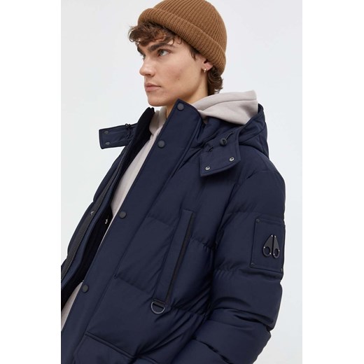 MOOSE KNUCKLES kurtka puchowa męska kolor granatowy zimowa Moose Knuckles XL ANSWEAR.com