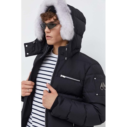 MOOSE KNUCKLES kurtka puchowa męska kolor czarny zimowa Moose Knuckles M ANSWEAR.com