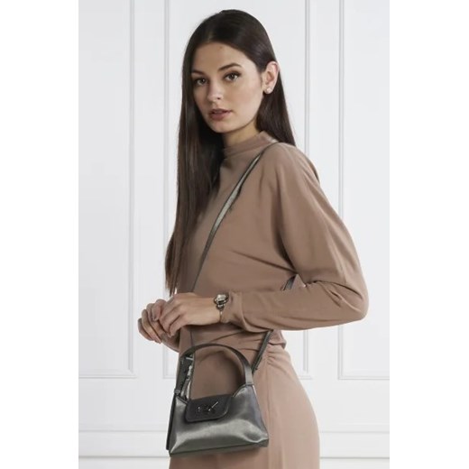 Listonoszka Calvin Klein średniej wielkości ze skóry ekologicznej