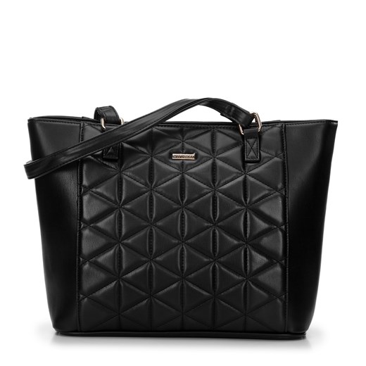 Shopper bag WITTCHEN czarna bez dodatków elegancka duża 