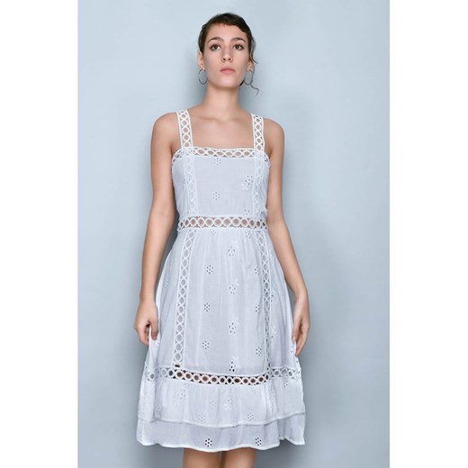 Tarifa Sukienka w kolorze białym Tarifa XL wyprzedaż Limango Polska