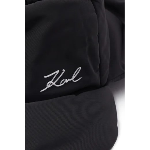 Karl Lagerfeld Czapka k/signature tapper Karl Lagerfeld Uniwersalny Gomez Fashion Store