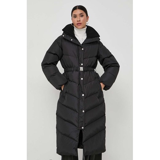 BOSS kurtka puchowa damska kolor czarny zimowa oversize ze sklepu ANSWEAR.com w kategorii Kurtki damskie - zdjęcie 165385245