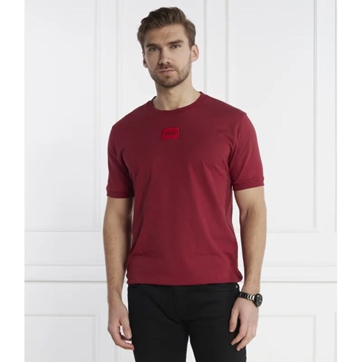 HUGO T-shirt Diragolino212 | Regular Fit XL wyprzedaż Gomez Fashion Store