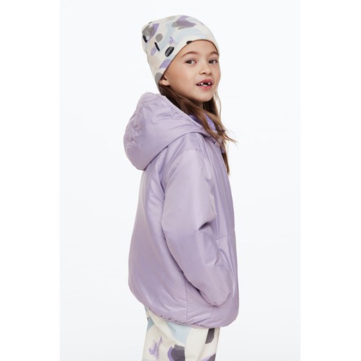 H & M - Kurtka przeciwdeszczowa - Fioletowy H & M 122;128 (6-8Y) H&M