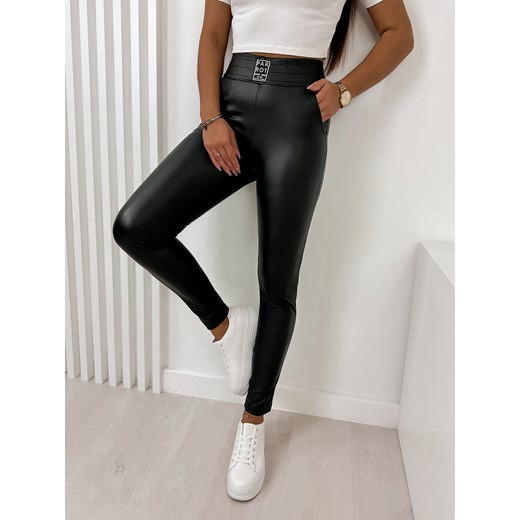 spodnie hines czarne m/l ze sklepu UBRA w kategorii Spodnie damskie - zdjęcie 165400025