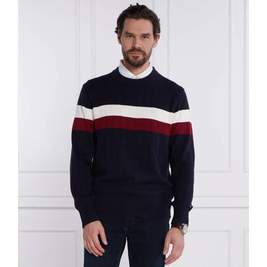 Tommy Hilfiger Sweter | Regular Fit ze sklepu Gomez Fashion Store w kategorii Swetry męskie - zdjęcie 165400109