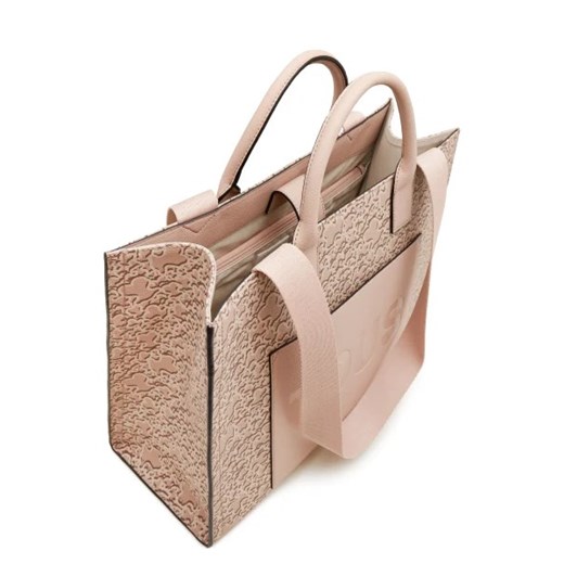 Shopper bag Tous ze skóry ekologicznej elegancka matowa duża 