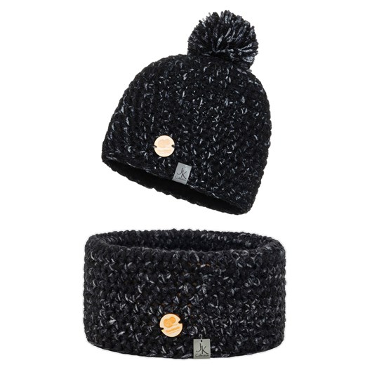 Zimowy komplet Damski handmade ze sklepu JK-Collection w kategorii Komplety czapka i szalik damskie - zdjęcie 165401567
