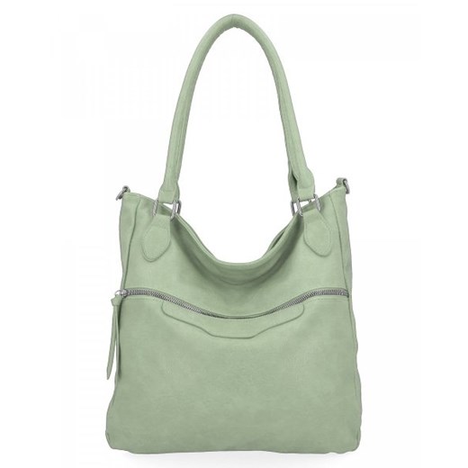 Uniwersalna Torba Shopper Bag XL firmy Herisson Jasno Zielona ze sklepu torbs.pl w kategorii Torby Shopper bag - zdjęcie 165405348
