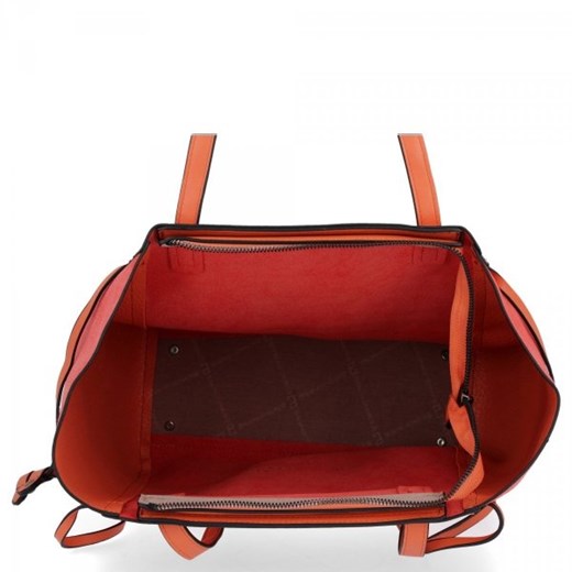 Uniwersalna Torebka Damska XL Shopper David Jones Koralowa David Jones One Size torbs.pl