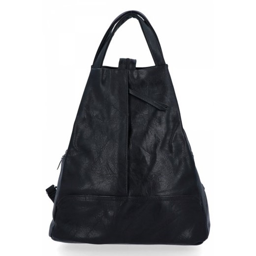 Czarne Plecaki Damskie firmy Herisson (kolory) ze sklepu torbs.pl w kategorii Plecaki - zdjęcie 165409257
