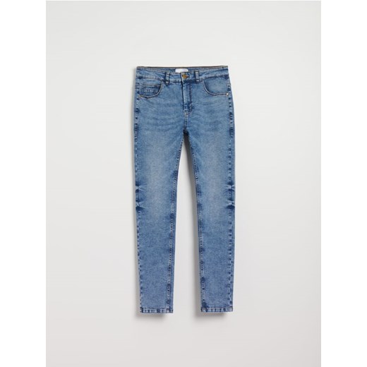 Jeansy skinny fit z regularnym stanem niebieskie House 34/32 House