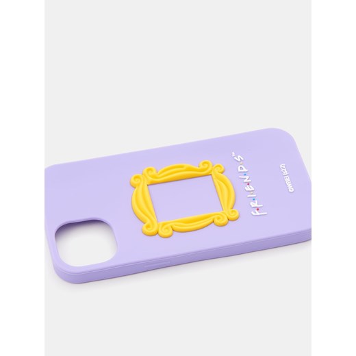 Sinsay - Etui iPhone 13 Friends - fioletowy Sinsay Jeden rozmiar Sinsay