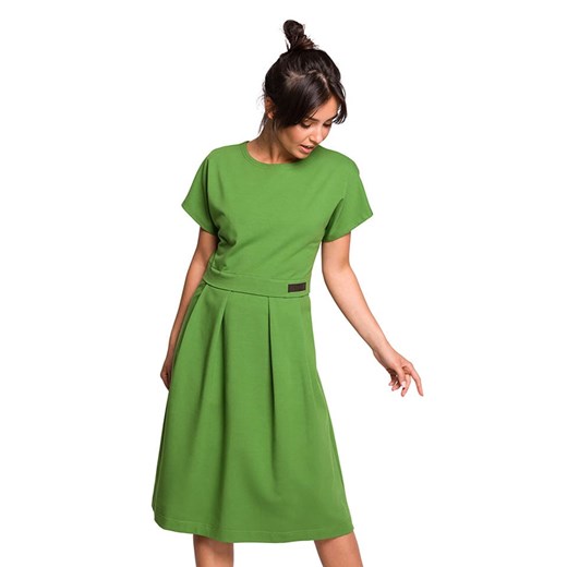 Be Wear Sukienka w kolorze zielonym L/XL wyprzedaż Limango Polska