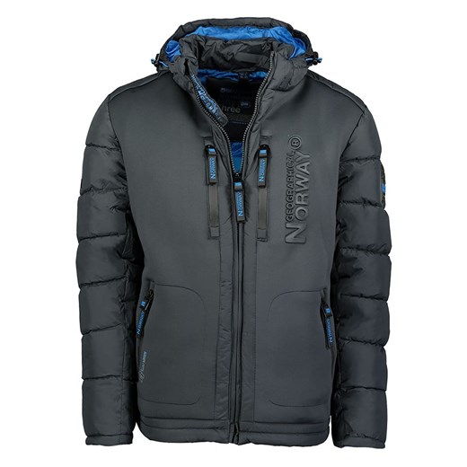 Geographical Norway Kurtka zimowa &quot;Beachwood&quot; w kolorze antracytowym ze sklepu Limango Polska w kategorii Kurtki męskie - zdjęcie 165424438