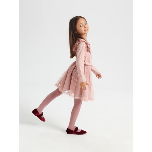 Sinsay - Spódniczka tiulowa - różowy Sinsay 110/116 Sinsay