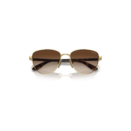 VOGUE okulary przeciwsłoneczne damskie kolor brązowy Vogue 56 ANSWEAR.com