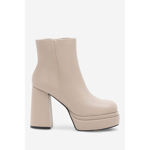 Jenny Fairy botki eleganckie na zimę z zamkiem 