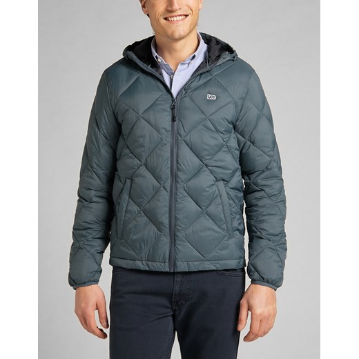 Kurtka Męska Lee Light Weight Puffer Dark Slate L88ASZTG Lee L okazyjna cena Elwix