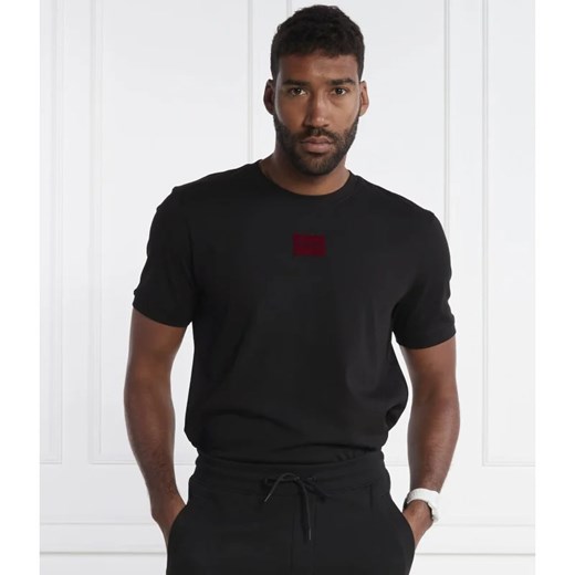 HUGO T-shirt Diragolino_V | Regular Fit S wyprzedaż Gomez Fashion Store