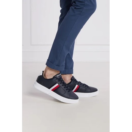 Buty sportowe męskie Tommy Hilfiger skórzane