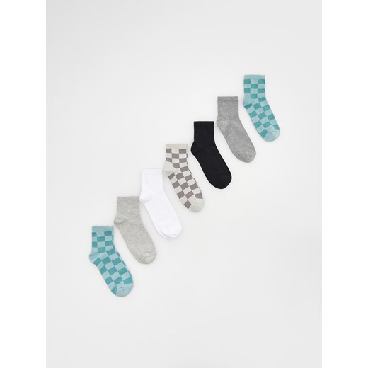 Reserved - Skarpetki z bawełną 7 pack - morski Reserved 37/39 Reserved