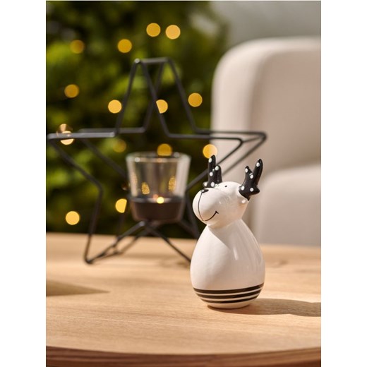 Sinsay - Dekoracja świąteczna - biały ze sklepu Sinsay w kategorii Dekoracje świąteczne - zdjęcie 165517238