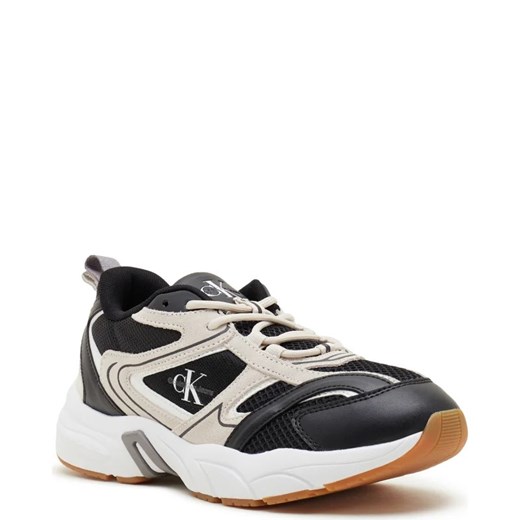 CALVIN KLEIN JEANS Sneakersy RETRO TENNIS | z dodatkiem skóry ze sklepu Gomez Fashion Store w kategorii Buty sportowe damskie - zdjęcie 165520865