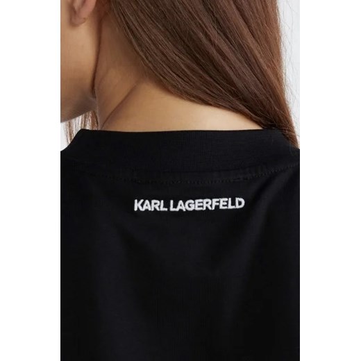 Karl Lagerfeld T-shirt karl logo hem | Cropped Fit Karl Lagerfeld L Gomez Fashion Store