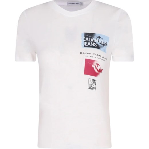 CALVIN KLEIN JEANS T-shirt | Regular Fit ze sklepu Gomez Fashion Store w kategorii T-shirty chłopięce - zdjęcie 165521355
