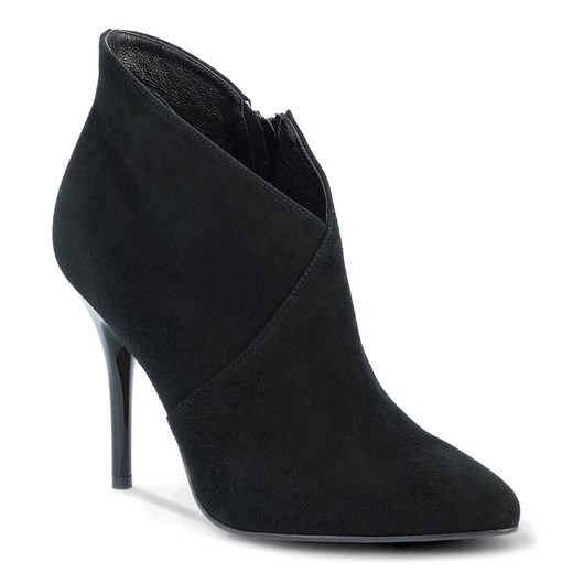 Botki 716 - Czarny Zamsz 41 okazja r.polanski.com