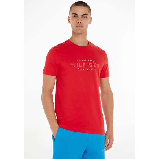 Tommy Hilfiger Koszulka w kolorze czerwonym ze sklepu Limango Polska w kategorii T-shirty męskie - zdjęcie 165533358