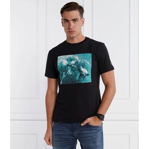 T-shirt męski Replay z nadrukami