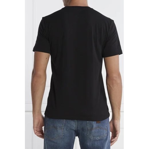 T-shirt męski Replay z krótkimi rękawami z nadrukami