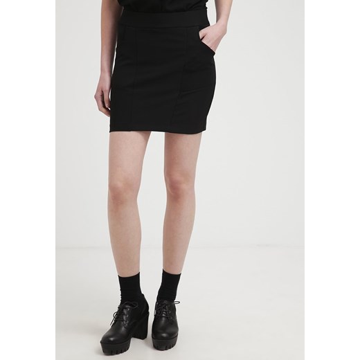 Selected Femme SFCASSIE Spódnica mini black zalando rozowy mat