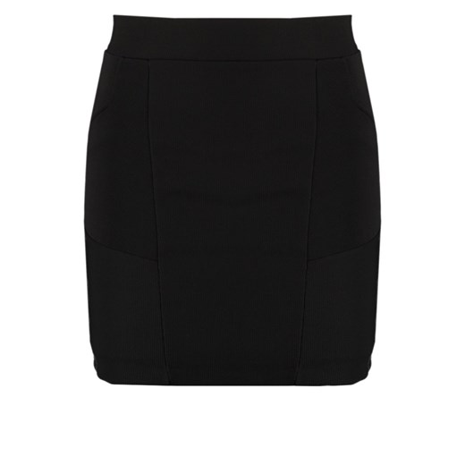 Selected Femme SFCASSIE Spódnica mini black zalando czarny abstrakcyjne wzory