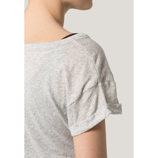 Esprit Sports Tshirt z nadrukiem metal grey melange zalando szary mat