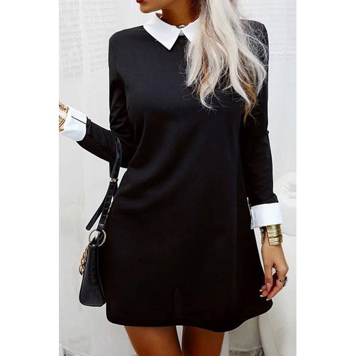 Sukienka MARIENTA BLACK ze sklepu Ivet Shop w kategorii Sukienki - zdjęcie 165564707