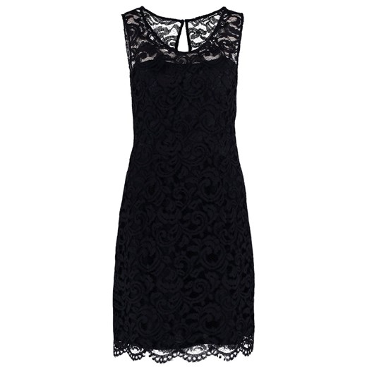 ESPRIT Collection Sukienka letnia navy zalando czarny abstrakcyjne wzory