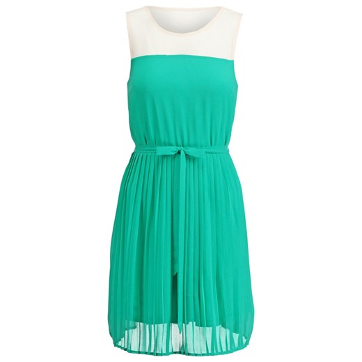 Even&Odd Sukienka koszulowa green zalando turkusowy abstrakcyjne wzory