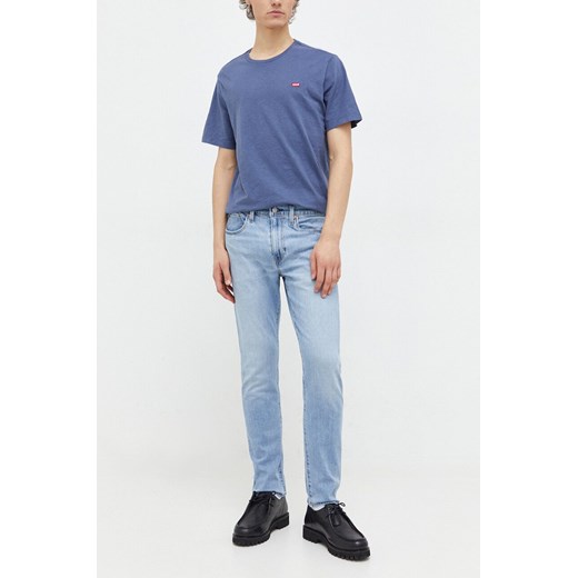 Levi&apos;s jeansy 512 SLIM męskie kolor niebieski ze sklepu ANSWEAR.com w kategorii Jeansy męskie - zdjęcie 165580699