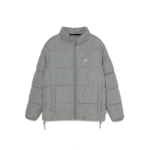 Cropp - Szara kurtka puffer - jasny szary Cropp S Cropp