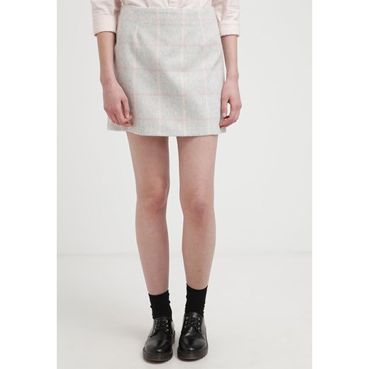 New Look Spódnica mini grey zalando rozowy krótkie