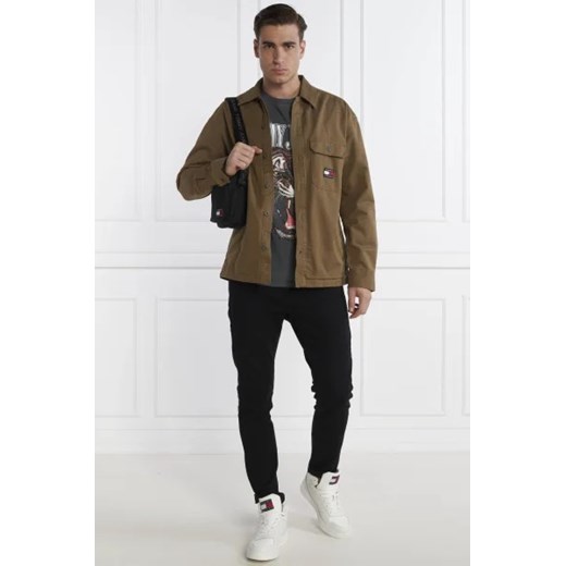 Koszula męska Tommy Jeans z bawełny
