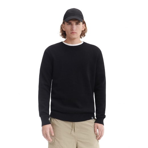 Cropp - Czarny sweter basic - czarny Cropp S Cropp