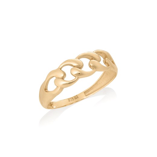pierścionek łańcuch złoty ze sklepu ANIA KRUK w kategorii Pierścionki - zdjęcie 165591739